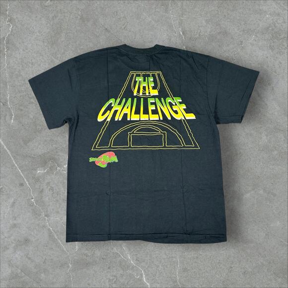 Vintage 1996 Space Jam Looney Tunes AOP Size XL Single Stitch Reprint T-Shirt - Picture 2 of 9